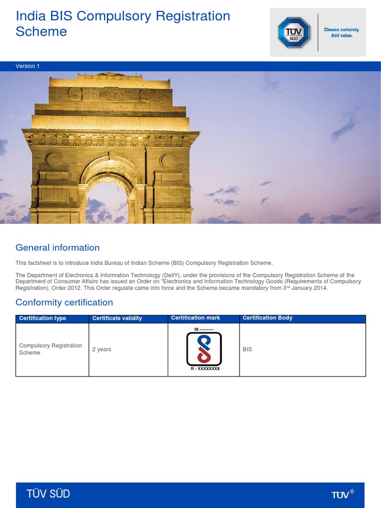 Bis - Is 13252 2010 | PDF | Power Supply | Regulatory Compliance