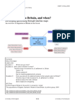 KS3: Who Has Come To Britain, and When? Developing Questioning Through Timeline Maps