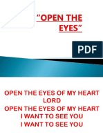 OPEN THE EYES.pptx