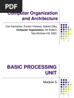 Computer Organization and Architecture - Basic Processing Unit (Module 5)