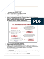 Creación de presentación sobre los efectos del tabaco