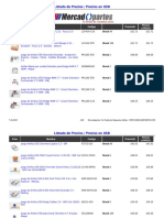 Lista de Precios Mercadopartes 07-10-19 USD PDF