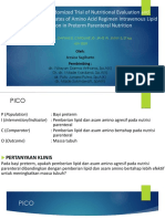 Double Blind Randomized Trial of Nutritional Evaluation Jurnal