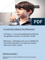 Adevărul Şi Minciuna - Powerpoint