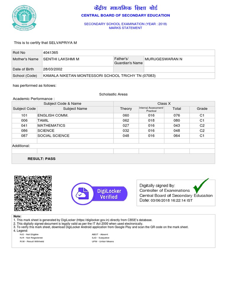 in.gov.cbse-SSCER-40413652018_03062018_162214 | Learning | Free 30 ...