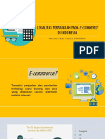 Legalitas Perpajakan Pada E-Commerce Di Indonesia