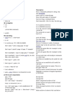 Linux Cheatsheet