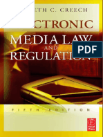 Electronic Media Law and Regulation