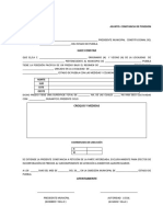 Constancia de Posesion en Hoja Membretada PDF