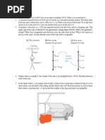 Sample Problems Newton's Laws and Applications PDF