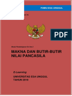 Makna Dan Butir Pancasila