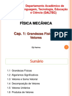 Física Mecânica: Grandezas Físicas e Vetores