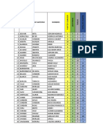 PUNTOS GANADOS POR ALUMNOS