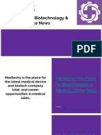 Medtechy_The Place for Biotechnology & Medical Device News