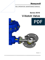 Honeywll Serie 9310 V-Notch Valve- Manual 