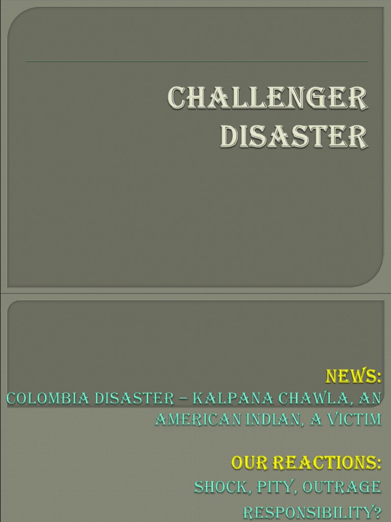 Challenger case study summary picture