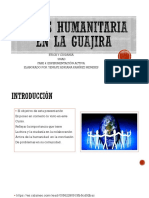 Crisis Humanitaria en La Guajira