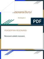 Resonansi Bunyi