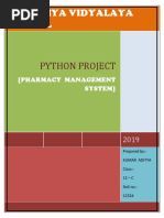 Class 12 CS Project - Library Management System | PDF | Python ...