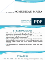 Materi Etika Komunikasi Massa