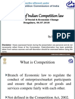 Overview of Competiton Law &amp Amp Economics - Yogesh Dubey@ISEC - 06.07.2018 - 1 PDF