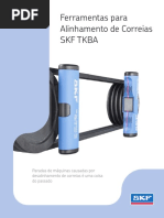 Ferramenta para alinhamento de polias 