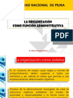 5.2 La Organización