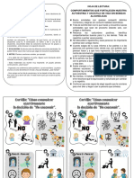 Cartilla de La Asertividad Didáctico