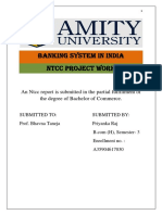NTCC Banking System in India