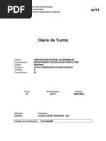 Diario Jogos e Brincadeiras