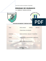 Modelo de Negociación Tradicional Lineal de Harvard Mongrafico