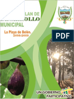 Plan de Desarrollo Municipal 2016-2019