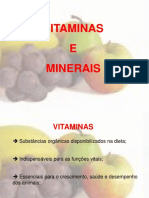 Vitaminas e Minerais 1