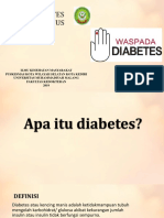 Diabetes Mellitus Penyuluhan