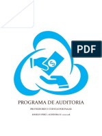 Auditoria II Cuentas Por Pagar y Proveedores