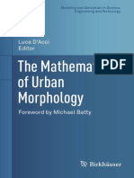 (Modeling and Simulation in Science, Engineering and Technology) Luca D'Acci - The Mathematics of Urban Morphology-Springer International Publishing - Birkhäuser (2019) PDF