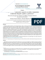 comportamiento prosocial y agresivo en niño. Tratamiento conductual dirigido a padres y profesores.pdf