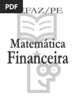 Apostila de Matemática Financeira Sefaz