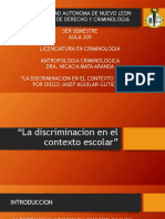 La Discriminacion en El Contexto Escolar (DJAG)