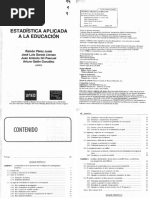 Estadistica Aplicada A La Educacion | PDF