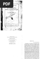Vossler, Karl - Filosofía Del Lenguaje PDF | PDF