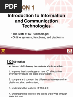 1 Introduction To ICT