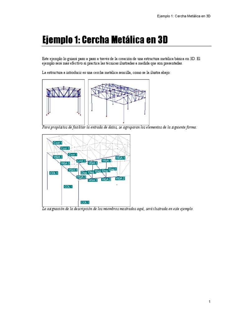 Tutorial de Ram Elements | PDF | Braguero | Rotación