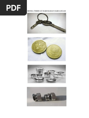 Benda Terbuat Dari Bahan Dari Logam