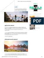 Valores - Concepto, para Qué Sirven y Tipos de Valores PDF