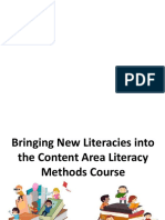 Bringing New Literacies into Content Area Courses