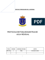 Protocolo de Toma de Muestras de Agua Residual Ver 2