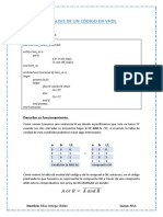 Análisis de Un Código en Vhdl