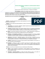 Reglamento de la Ley del Servicio Profesional de Carrera