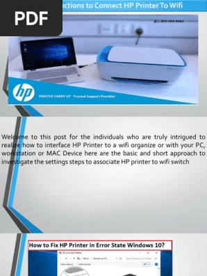 connect pc to wifi printer